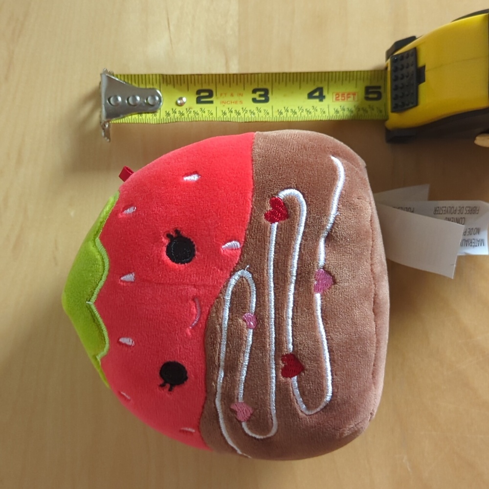 Squishmallows 5" Scarlet the Chocolate Strawberry EUC - Picture 9 of 9